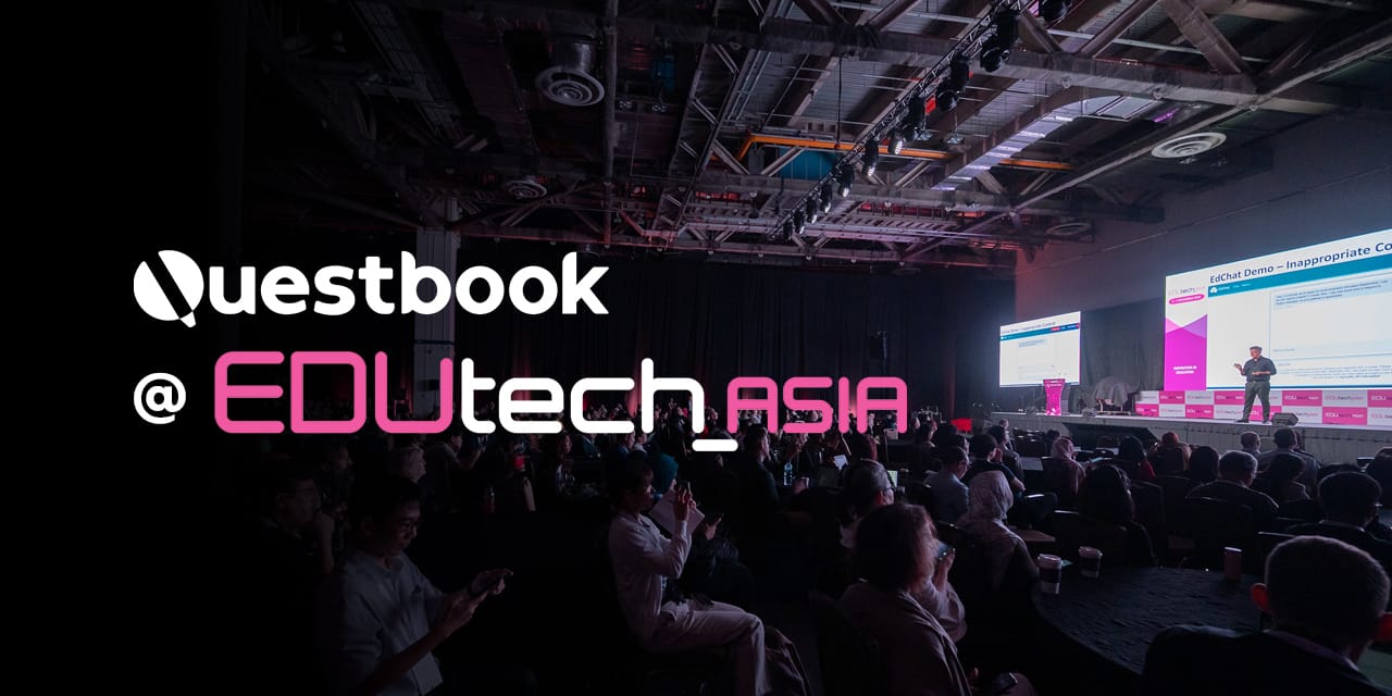 EDUtech Asia2024에서 퀘스트북을 선보였습니다.